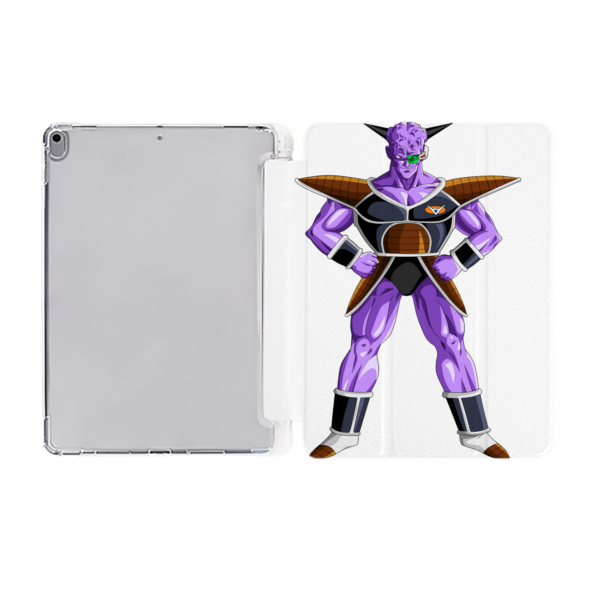 （画像用） ドラゴンボール DRAGON BALL IPad ケース ペン収納付き 三つ折りスタンド PUレザー×シリコン 対応機種9.5/10.5/10.9インチ